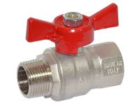 Кран-S шаровой усиленный Bonomi MISSOURI 3/4" ВН "бабочка" (79570006)