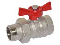 Кран-американка шаровой Bonomi TAMIGI 1" red (76500008R)