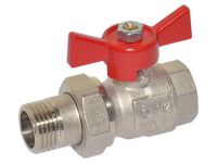 Кран-американка шаровой Bonomi TAMIGI 1/2" red (76500004R)