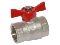 Кран шаровой Bonomi TAMIGI 1" ВВ "бабочка" (76020008R)