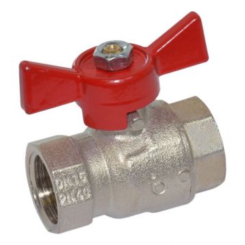 Кран шаровой Bonomi TAMIGI 1/2" ВВ "бабочка" (76020004R)