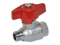 Кран шаровой Bonomi TAMIGI 1/4" ВН "бабочка" (76070002R)