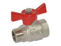 Кран шаровой Bonomi TAMIGI 1/2" ВН "бабочка" (76070004R)