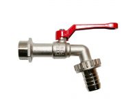 Кран поливочний шаровой Bonomi ARNO 3/4" алюминиевая ручка (73000206R)