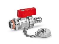 Кран сливной Bonomi 1/2" хромований (77591104)