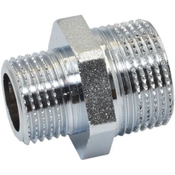 Pattaroni Ніпель редукційний (хром) d1/2" х 3/4" ЗЗ (F591CR005)