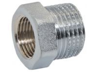 Pattaroni Перехідник (хром) (футорка) d3/8" х 1/2" ВЗ (F593CR004) Pattaroni - 1