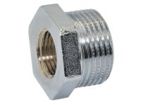 Pattaroni Перехідник (хром) (футорка) d1/2" х 1" ВЗ (F593CR008) Pattaroni - 1