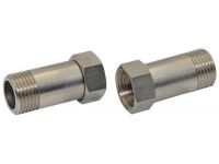 Pattaroni Штуцер-адаптер (хром) (пара) d1/2" х 1/2" ЗВ (F622CR002)