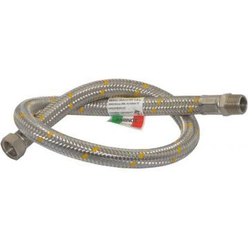 Шланг газовый PARIGI Sicurgas T DN13 1/2" x 1/2" ВН 0,6м PN10 (S11S42S40600)