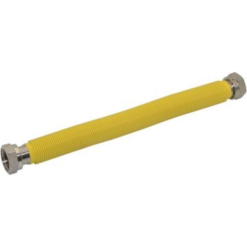 Шланг газовий нержавіючий розтяжний PARIGI AISI 303 SIM-G 20 3/4" ВВ 300÷600 мм (900575)