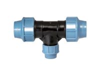 Трійник редукційний Unidelta Ø50 х 25 х 50 PN16 PP-B (УФ захист) (1013051025001)