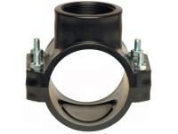 Хомут д/врізки без посилюючого кільця Unidelta Ø40 x 3/4" В PN10 PP-B (УФ захист) (1019040003001)