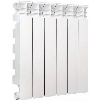 Радіатор опалення алюмінієвий LIBECCIO C2 500/100 (6-секцій) (V64003406)