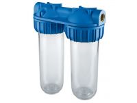 Atlas Filtri DUPLEX PLUS 3P 3/4" (латунь) 10" (senior) AFO SX TS (RA112T411)