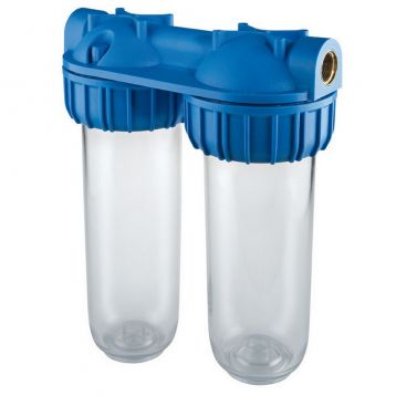 Atlas Filtri DUPLEX PLUS 3P 3/4" (латунь) 10" (senior) AFO SX TS (RA112T411)