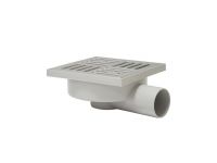 Трап горизонтальний нержавіючий REDI s.p.a. INOX Ø50 х 150 мм (E2250AI)