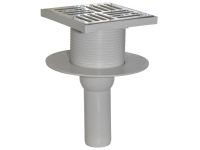 Трап вертикальный поворотный без гидрозатвора нержавеющий REDI s.p.a. INOX Ø50 х 150 мм (E7815AI)