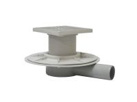 Трап горизонтальний фланцевий з "сухим затвором" (кулька) REDI s.p.a. INOX Ø50 х 150 мм (EAS25AI)