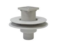 Трап вертикальный фланцевый с "сухим затвором" (шарик) REDI s.p.a. INOX Ø50 х 100 мм (EAS35AI)