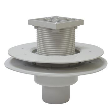 Трап вертикальный фланцевый с "сухим затвором" (шарик) REDI s.p.a. INOX Ø50 х 100 мм (EAS35AI)