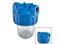 Фільтр-колба Atlas Filtri PLUS 3P 1/2" (латунь) 5" (medium) MFO SX TS 45°C 8 bar (RA107T111)