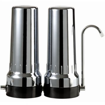 Настольная система фильтрации Atlas Filtri DEPURAL TOP DUO SX CH DVB (хром) (RA2520619)