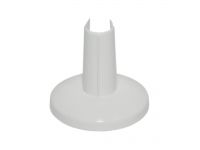 Розетка БЕЛАЯ пластиковая декоративная удлиненная GoPlast S.r.l. Ø10÷16 мм разборная (11510000000)