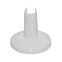 Розетка БЕЛАЯ пластиковая декоративная удлиненная GoPlast S.r.l. Ø10÷16 мм разборная (11510000000)
