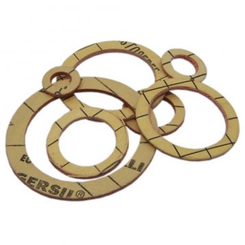 Прокладка фибровая безасбестовая GoPlast S.r.l. Ø1/2" 20 бар 150 °С KLINGER6327 (красная) (2000KLING2)