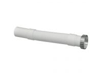 Трубка гофрированная GoPlast S.r.l. Ø6/4" x 40 с металлической гайкой (1000TOPCR5)