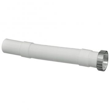 Трубка гофрована GoPlast S.r.l. Ø6/4" x 40 з металевою гайкою (1000TOPCR5)