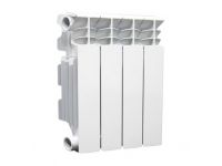 Радіатор опалення алюмінієвий Nova Florida DESIDERYO B4 350/100 (12-секцій) 16 атм ΔT 70K 1681 Ватт (V68201412)