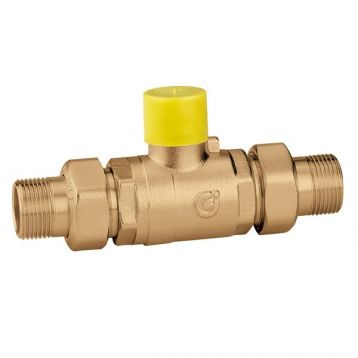 Двухходовой шаровой зоновый клапан Caleffi S.p.a. Ø1 1/4" Kv39,50 м³/ч 10 bar -5÷110 °C (647070)