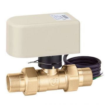Кран зоновый 2-ходовой шаровой с приводом Caleffi S.p.a. Ø1" 230 V -5÷110°C (40 c, 90° поворот) (644262)