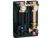 Група регуляції БЕЗ сервопривода Caleffi S.p.a. Ø1" В х 1 1/2" З 125 мм в ізоляції (ліва/права) без насосу (167659)