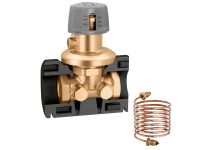 Регулятор диференціального тиску Caleffi S.p.a. Ø1/2" 50÷300 мбар (без ізоляції) з капілярною трубкою (140342) - 1