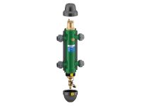 Мультифункційний сепаратор (гідрострілка) SEP4 Caleffi S.p.a. Ø1" (ізоляції ПВ, кран, американки) (549506)