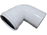 Колено 90 градусов для турбированного газового котла d80mm AL - 1