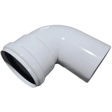 Коліно 90 градусів для турбованого газового котла d80mm AL - 1