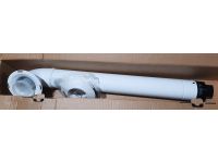 Комплект димохід коаксіальний подовжувач для газового конденсаційного котла d80/125 - 60/100 PP-R+Fe (premium) (71.MT7.00.87) - 