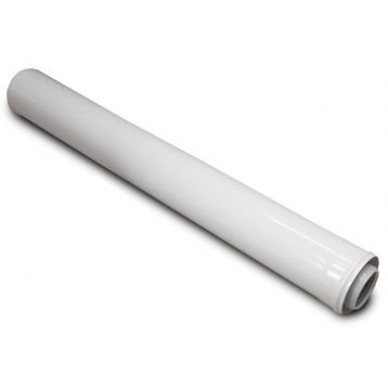 Дымоход коаксиальный удлинитель для конденсационного газового котла d60/100 PP-R + Fe L-2.0м (CE.00.24 C) - 1