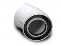 Коліно 45 град. для конденсаційного котла коаксіальне d80/125 AL + PP-R