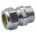 Перехідник (ХРОМ) затискний Comisa S.p.A. Ø15 x 1/2" З (8106103)