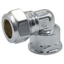 Коліно (ХРОМ) затискне з внутрішньою різьбою Comisa S.p.A. Ø15 x 1/2" В (8106503)