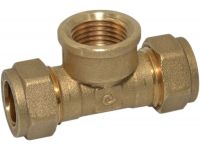 Трійник затискний з внутрішньою різьбою Comisa S.p.A. Ø15 х 1/2" В х 15 (8404005)