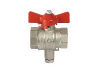 Кран кульовий Comisa S.p.A. Ø3/4" ВВ з підключенням зонду ТЛ (4132415)