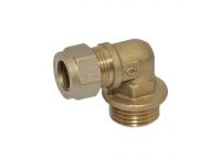 Коліно затискне з зовнішньою різьбою Comisa S.p.A. Ø10 x 1/2" З (8302219)