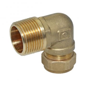 Коліно затискне з зовнішньою подовженою різьбою Comisa S.p.A. Ø22 x 1" З (8510210)