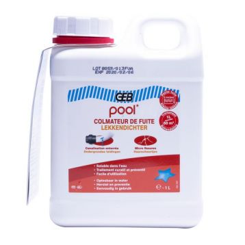 127294 / 127295 Рідина для знешкодження мікротечій POOL COLMATEUR DE FUITE 1 л GEB SAS